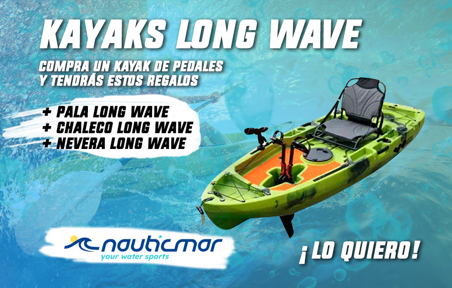 Ofertas kayaks de pedales Long Wave
